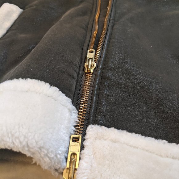 Jordan Craig Shearling Jacket- Size M - Picture 6 of 8